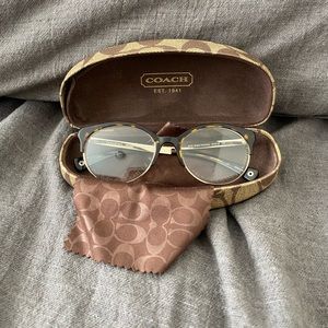 Coach Dark Tortoise Lourdes Frames